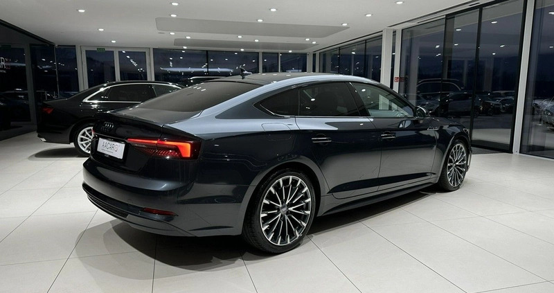 Audi A5 cena 122900 przebieg: 93543, rok produkcji 2018 z Kobyłka małe 781